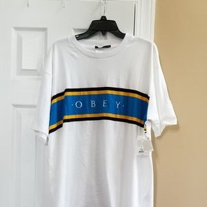NWT OBEY T-Shirt size large